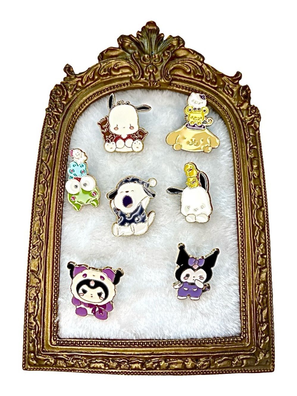 Sanrio Enamel Pin/Brooch Character Set - 8 Total!!
